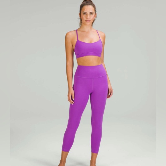 Lululemon Align High-Rise Pant 25" Moonlit Magenta Sz‎ 2 - Picture 4 of 10